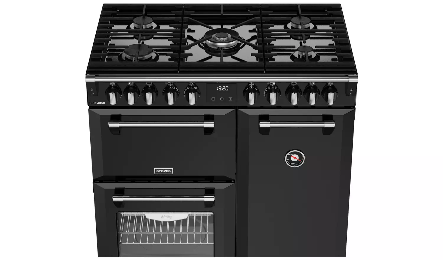 Stoves 90cm Dual Fuel Range Cooker - Black