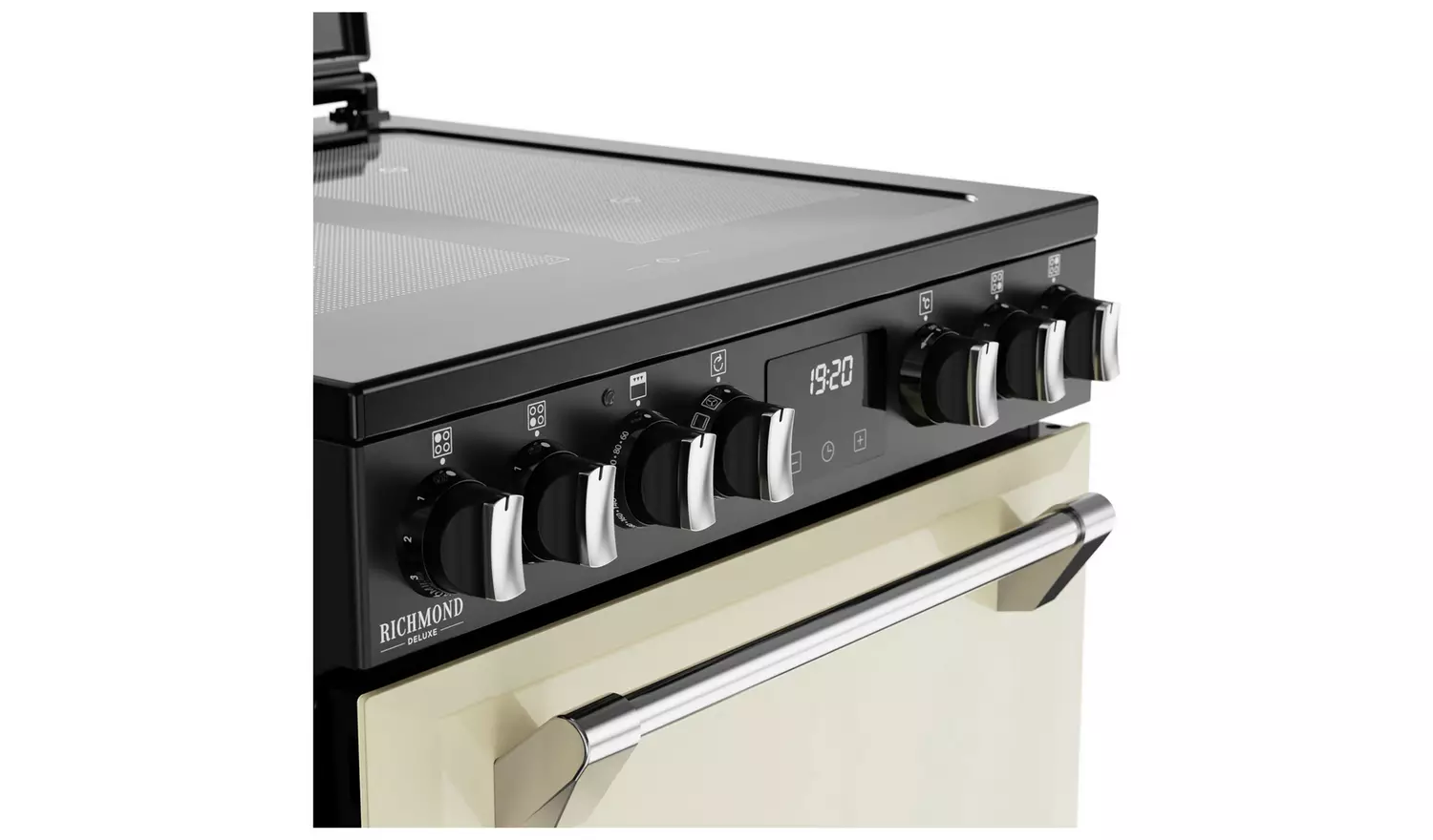 Stoves 60cm Double Oven Electric Range Cooker - Cream