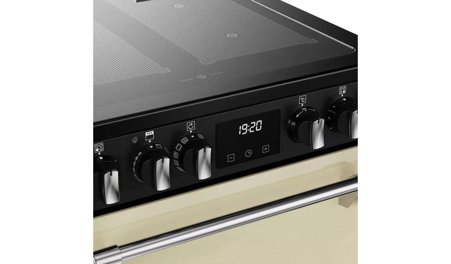 Stoves 60cm Double Oven Electric Range Cooker - Cream