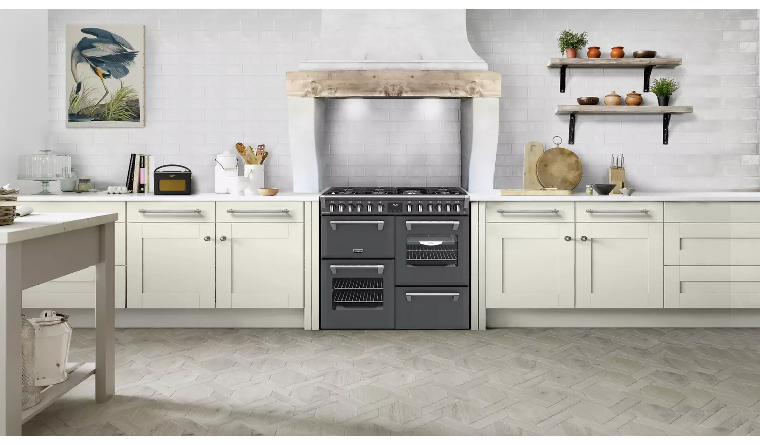 Stoves 100cm Dual Fuel Range Cooker - Anthracite