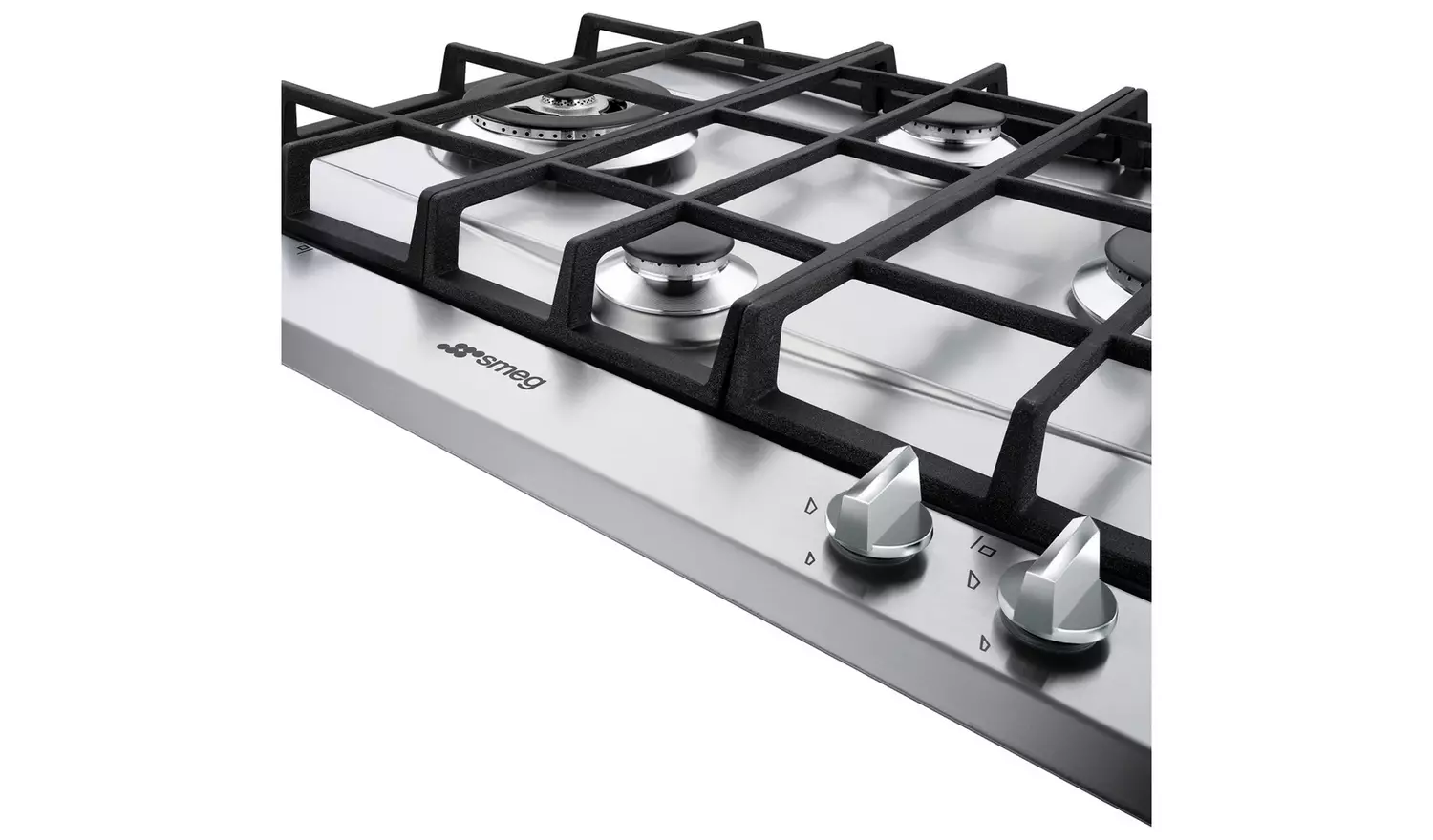 Smeg Cucina P261XGH 60cm Gas Hob - Stainless Steel