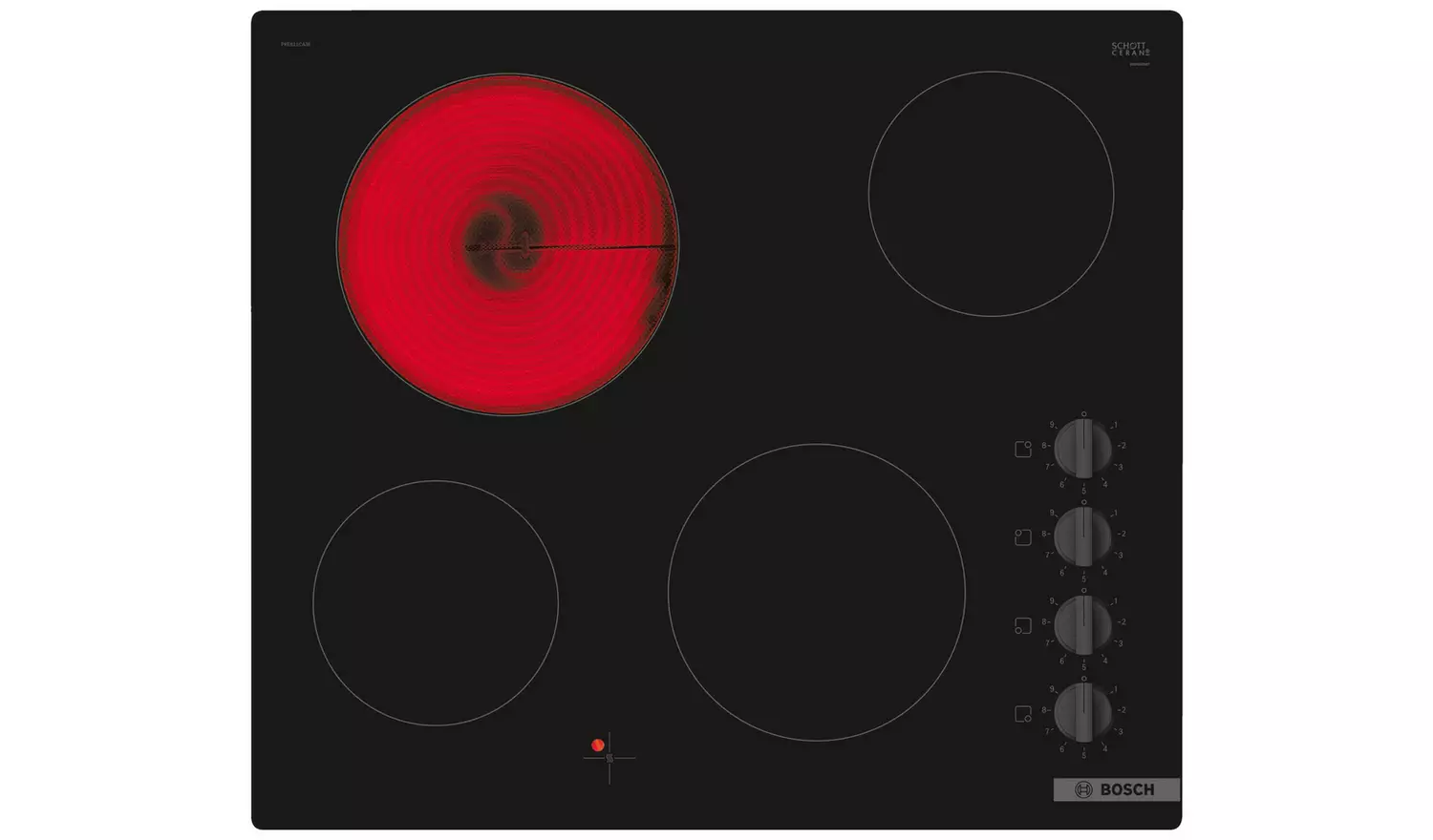Bosch PKE611CA3E Electric Ceramic Hob - Black