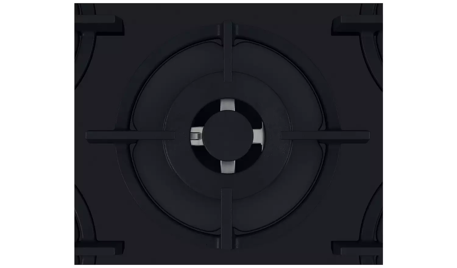Hotpoint HGS 72 S BK Gas Hob - Black