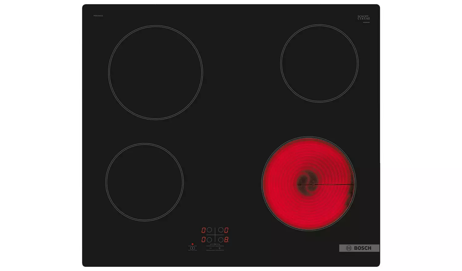 Bosch PKE61RAA8B Electric Ceramic Hob - Black