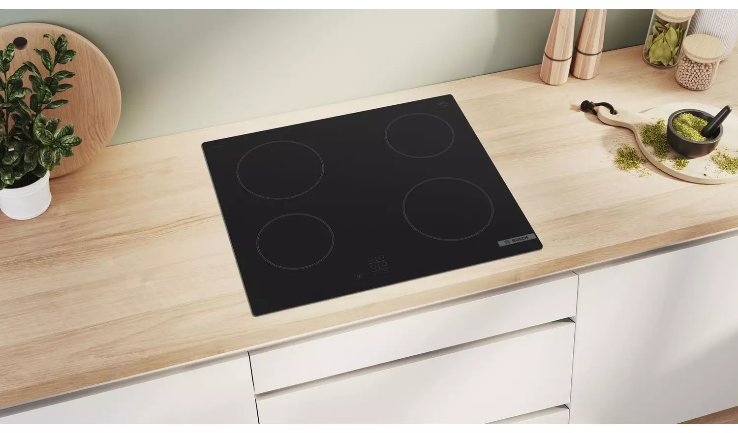 Bosch PKE61RAA8B Electric Ceramic Hob - Black