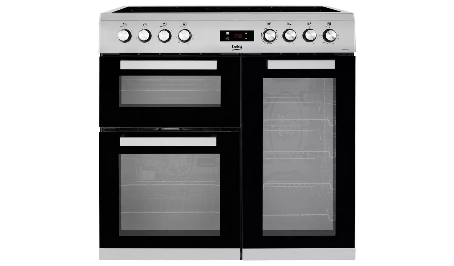 Beko KDVC90X 90cm Electric Range Cooker - Stainless Steel