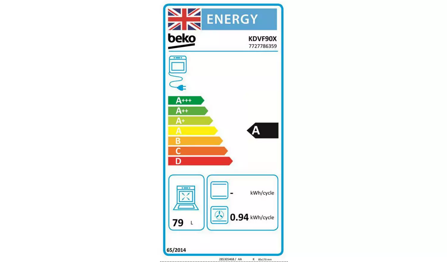 Beko KDVF90X 90cm Dual Fuel Range Cooker - Stainless Steel