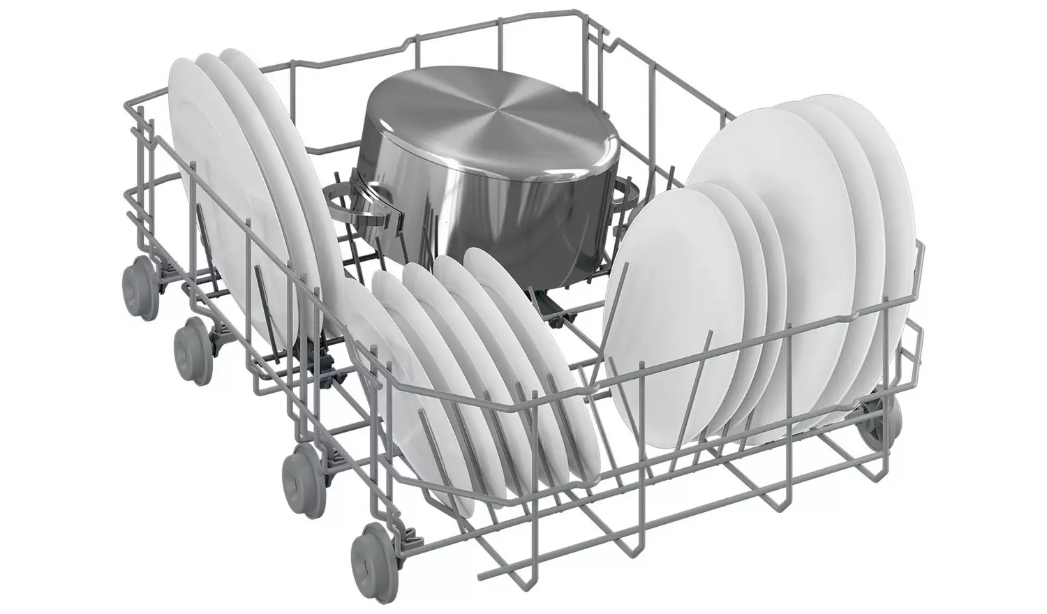 Beko DVS04020B Slimline Dishwasher - Black