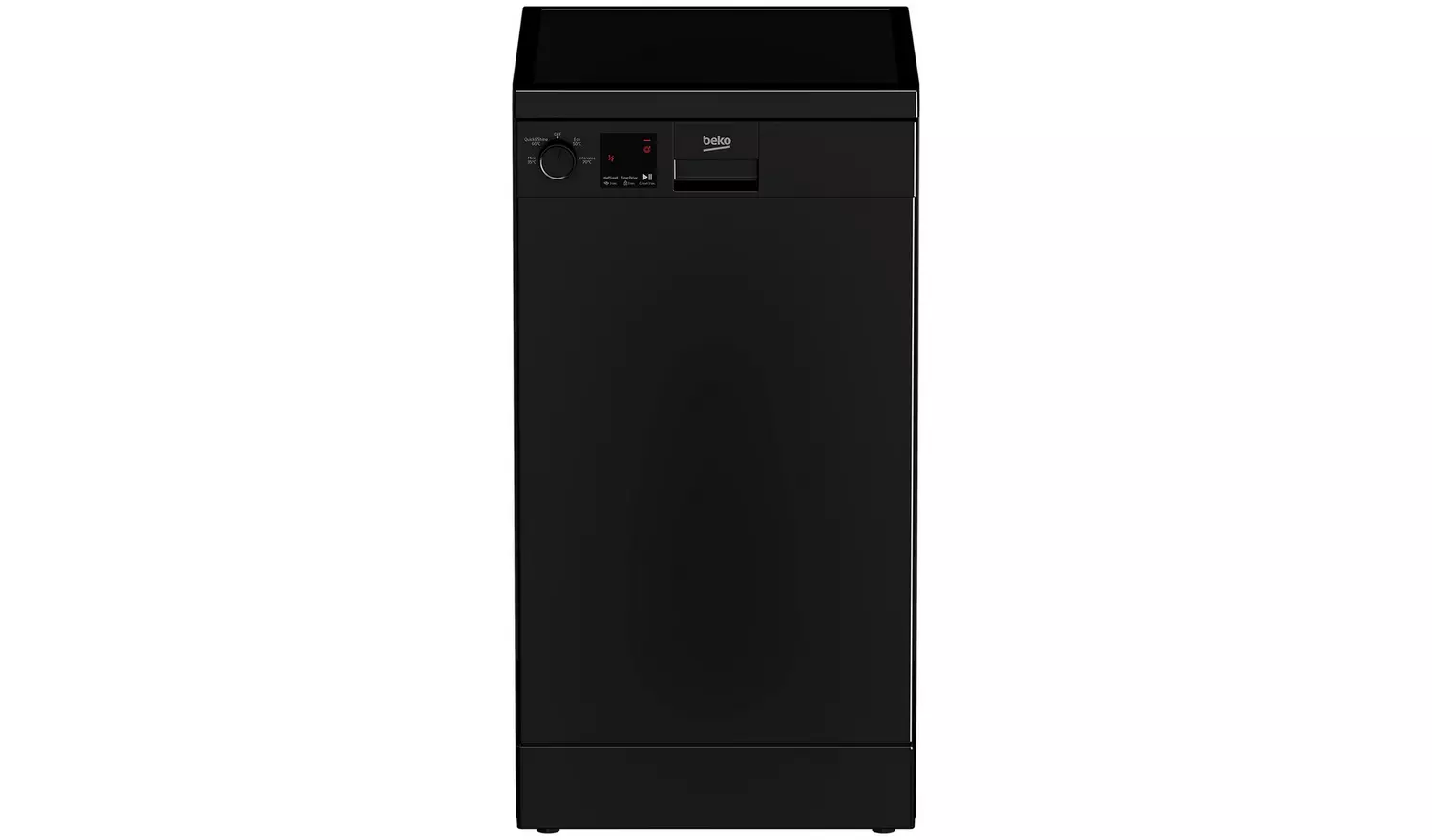Beko DVS04020B Slimline Dishwasher - Black