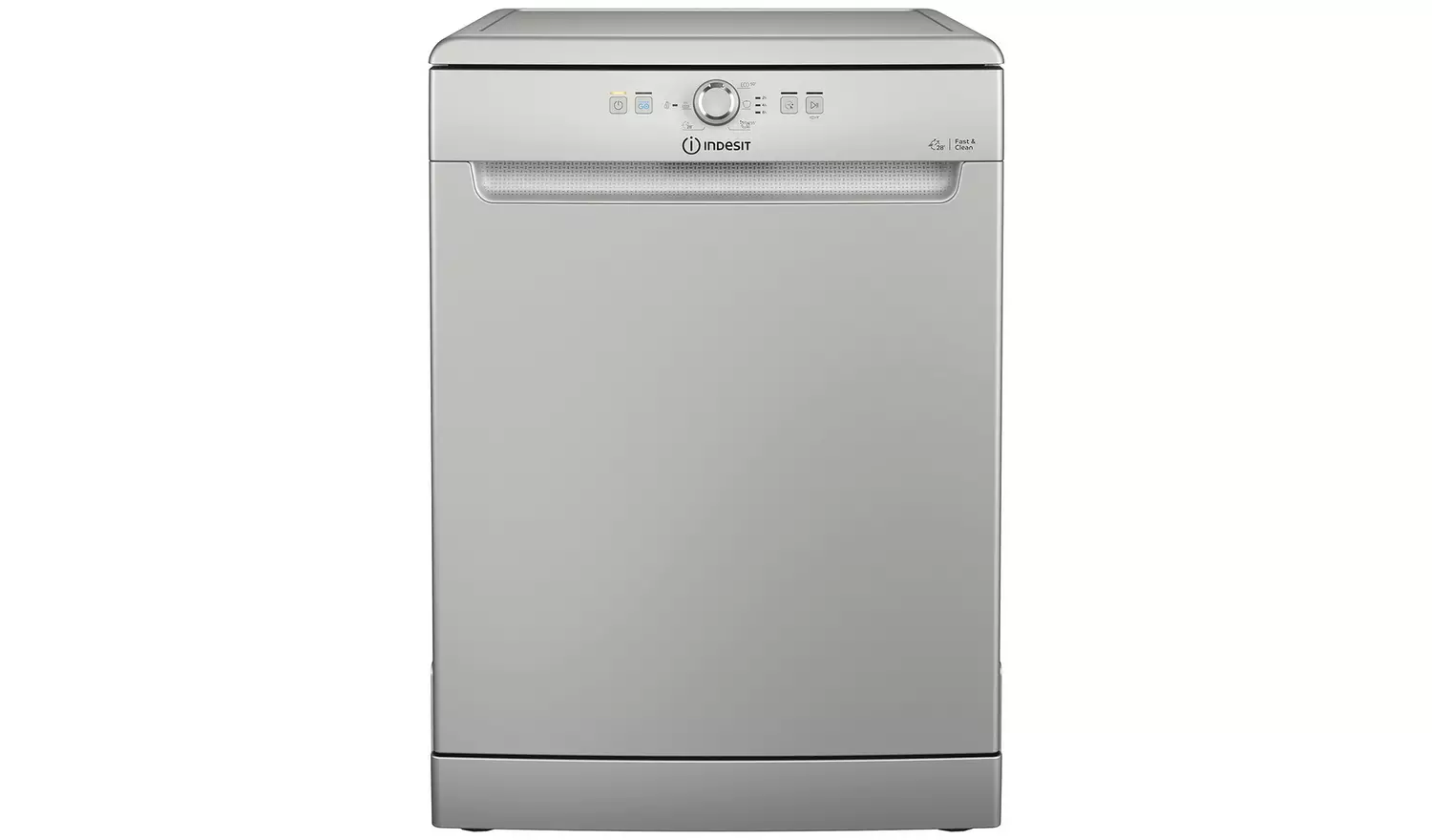 Indesit D2F HK26 S UK Full Size Dishwasher - Silver