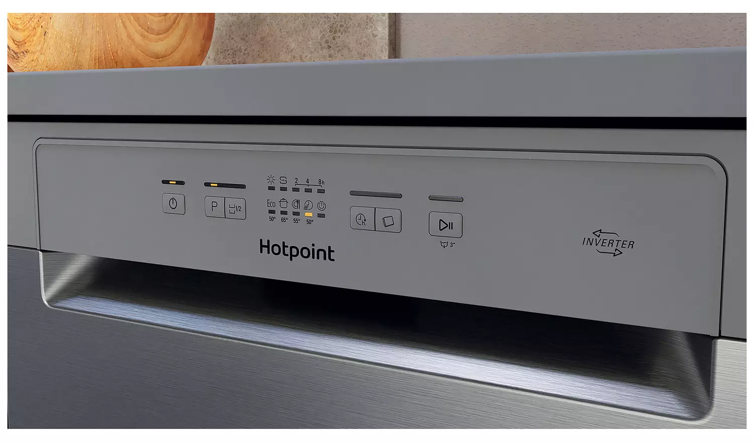 Hotpoint H2F HL626 X UK Full Size Dishwasher Stainless Steel