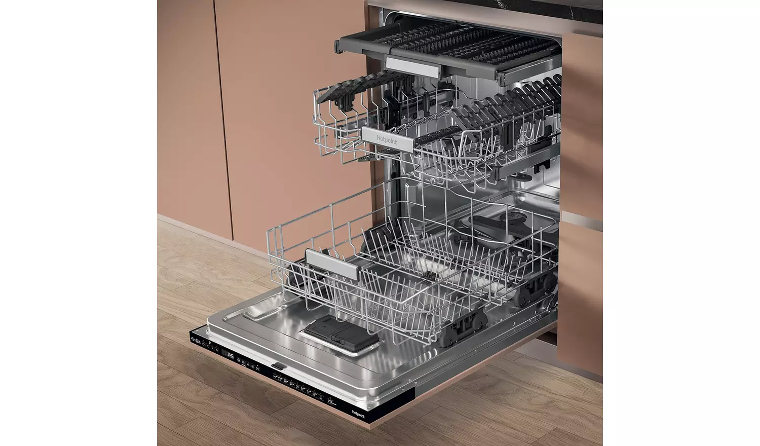 Hotpoint H7I HP42 L UK Full Size Integrated Dishwasher