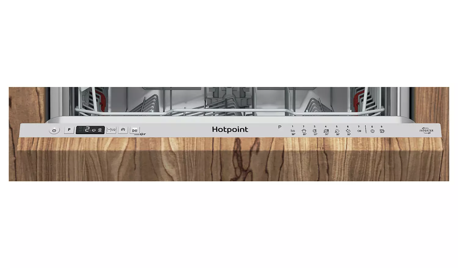 Hotpoint H2I HD526 UK Full Size Integrated Dishwasher