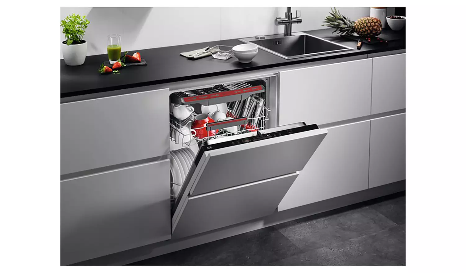 AEG FSS64907Z Full Size Integrated Dishwasher