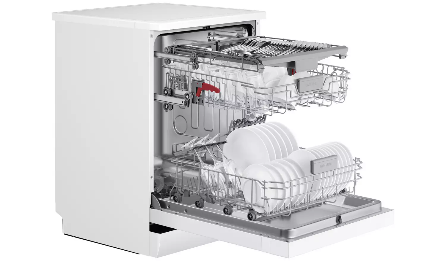 SAMSUNG Series 7 DW60CG550FWQ Dishwasher - White