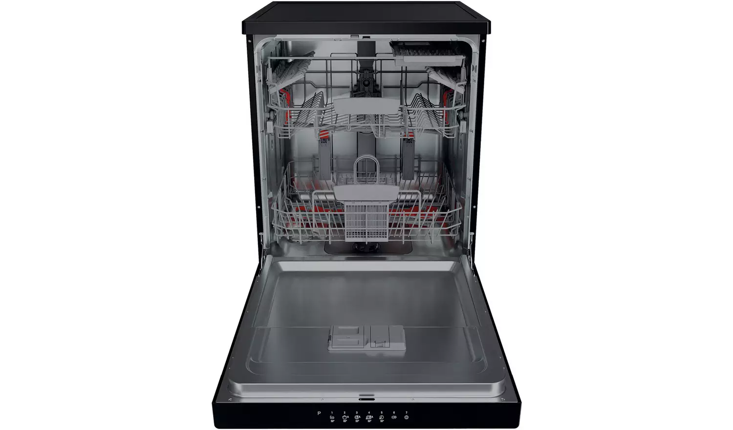 Hotpoint HFC 3C26 WC B UK Full Size Dishwasher - Black