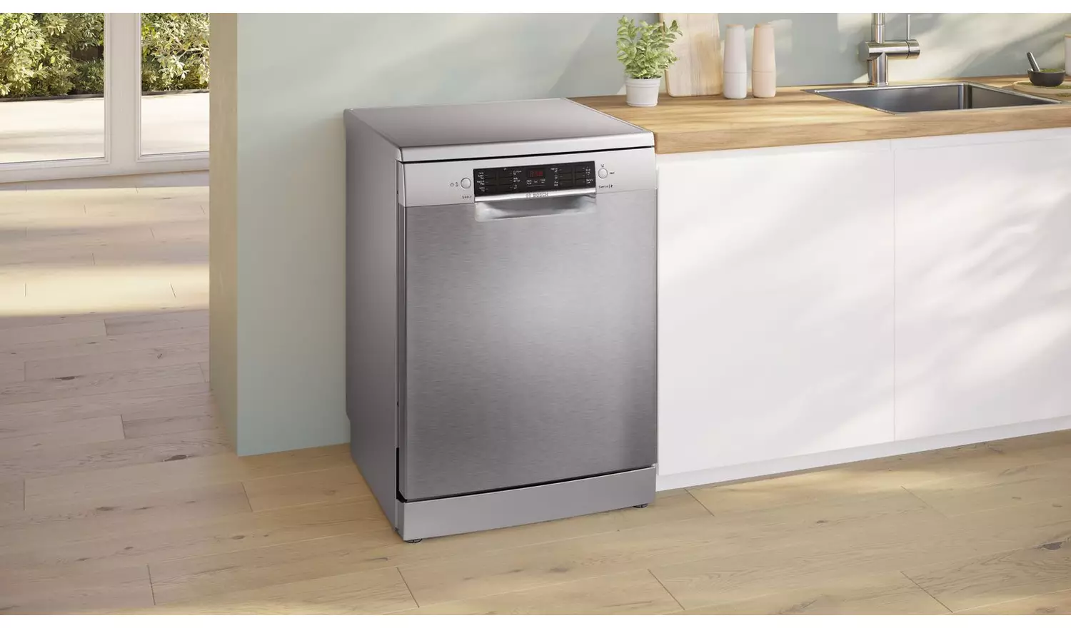 Bosch SMS26AI08G Freestanding Dishwasher - S/Steel