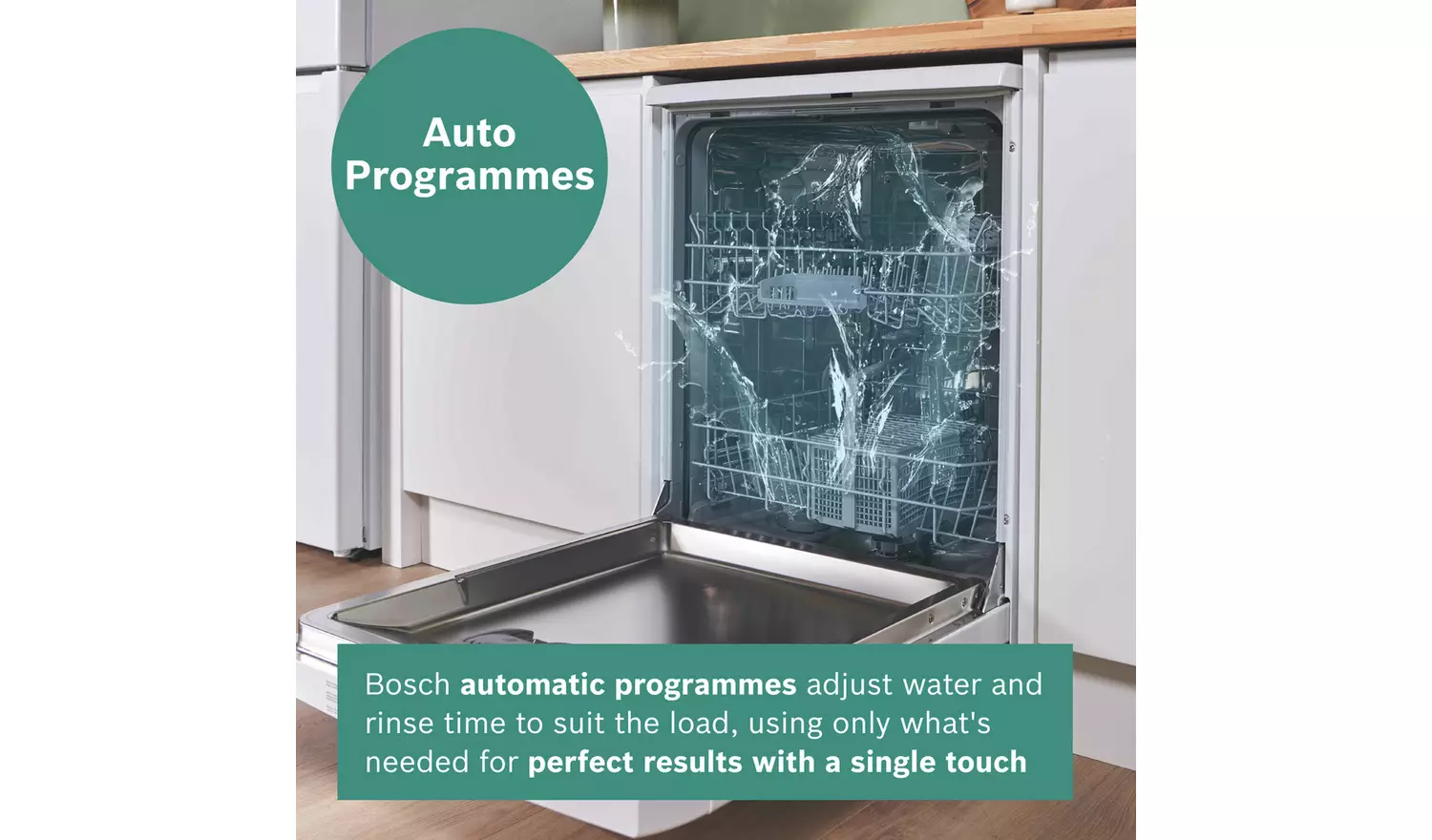 Bosch SMS26AW08G Full Size Dishwasher - White