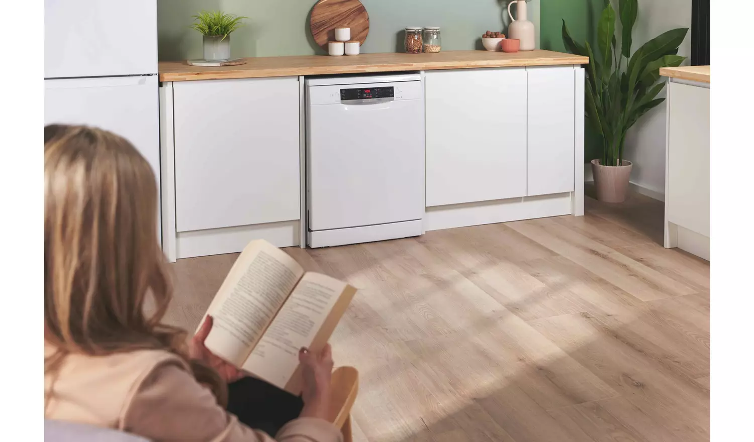 Bosch SMS26AW08G Full Size Dishwasher - White