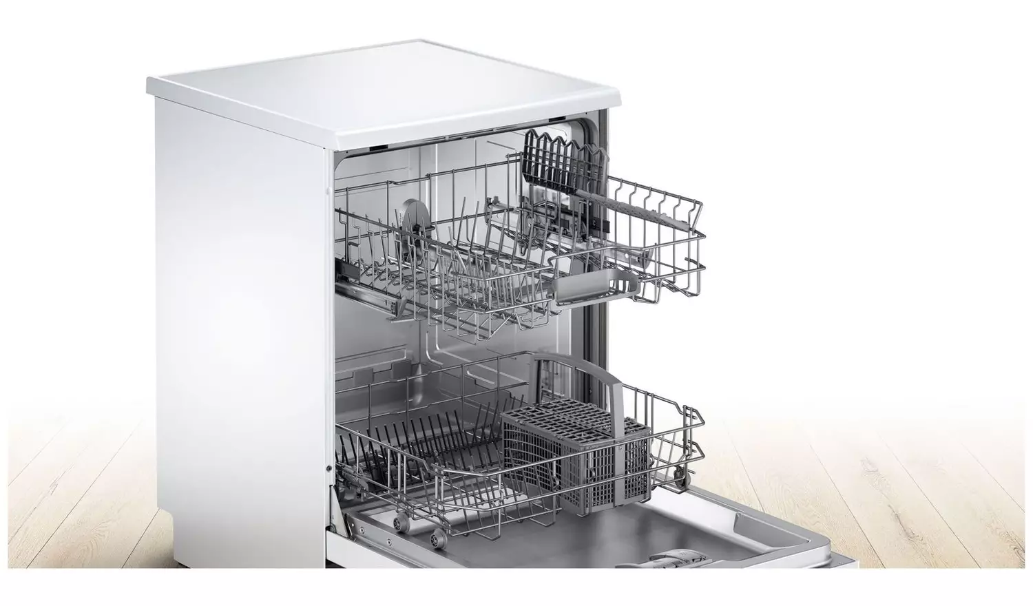 Bosch SMS26AW08G Full Size Dishwasher - White