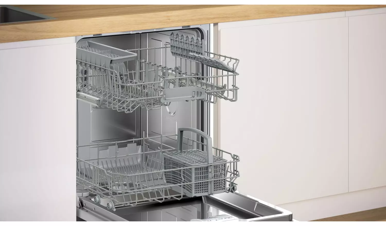 Bosch SMV2HTX02G Full Size Integrated Dishwasher - White