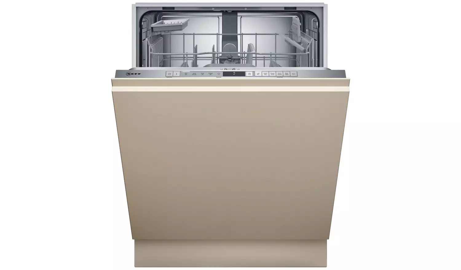 Neff S153HTX02G Full Size Integrated Dishwasher - Black.