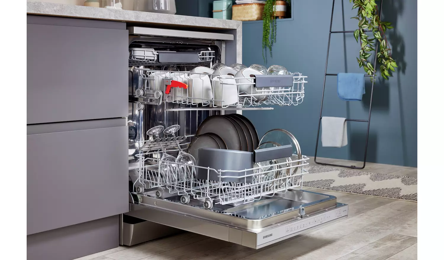 Samsung Series 11 DW60A8060FS Dishwasher - Silver