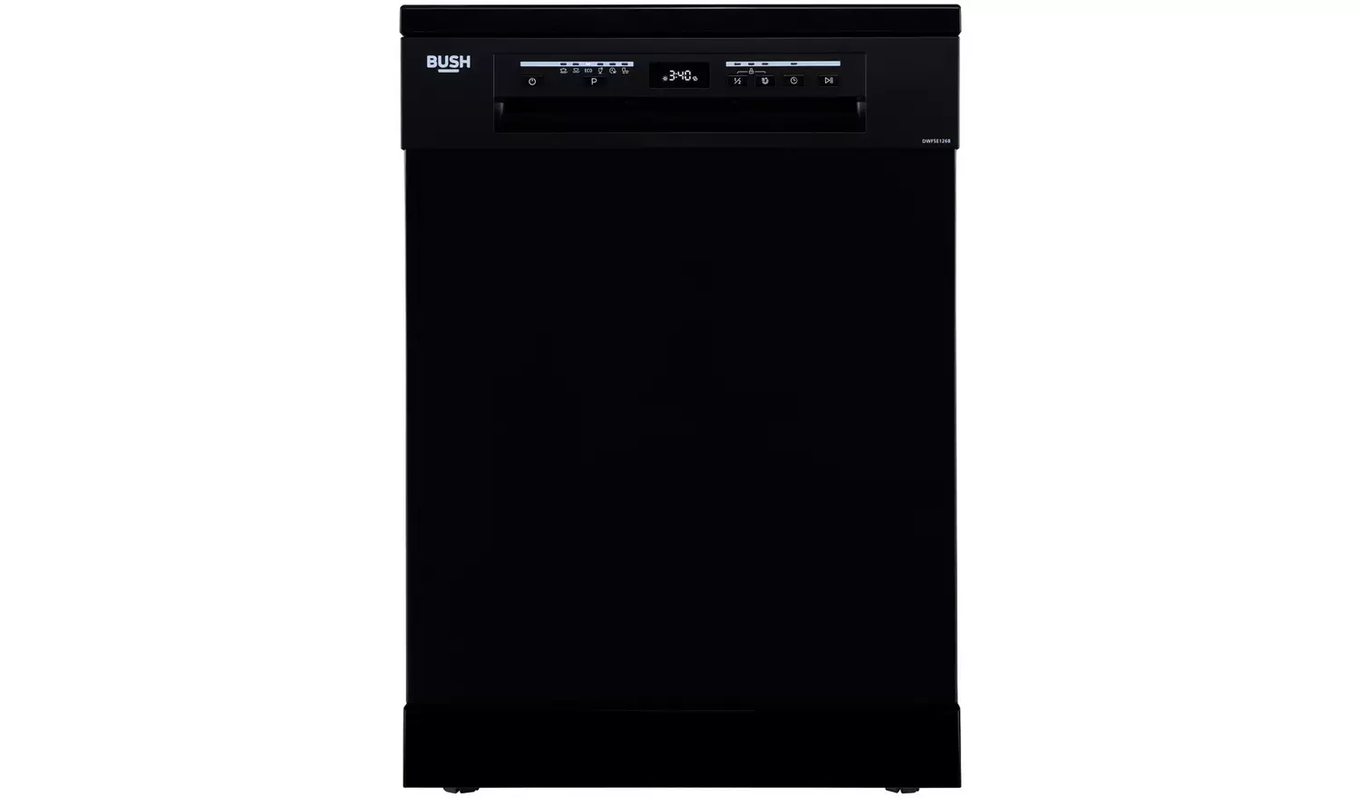 Bush DWFSE126B Full Size Dishwasher - Black