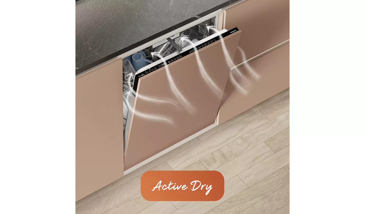 Hotpoint H8I HP42 L UK Full Size Integrated Dishwasher