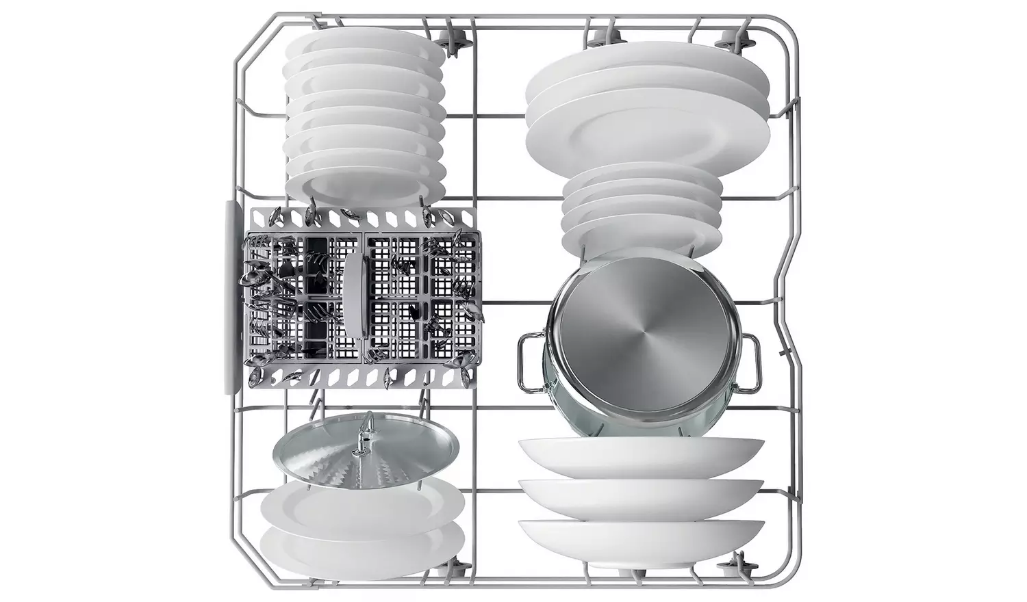 Hotpoint H2F HL626 UK Full Size Dishwasher - White