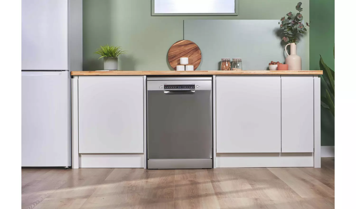 Bosch SMS6ZCI10G Full Size Dishwasher - Silver