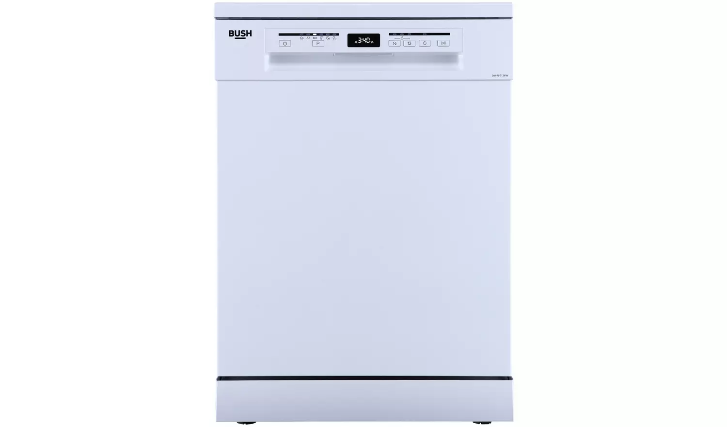 Bush DWFSE126W Full Size Dishwasher - White