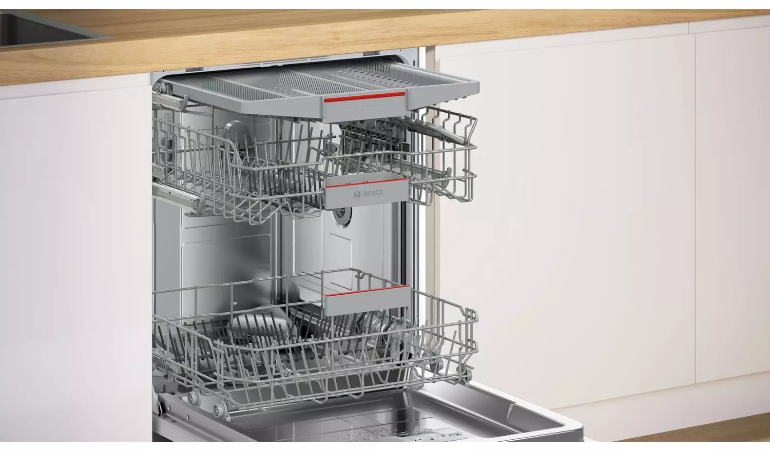 Bosch SMV6ZCX10G Full Size Dishwasher - White