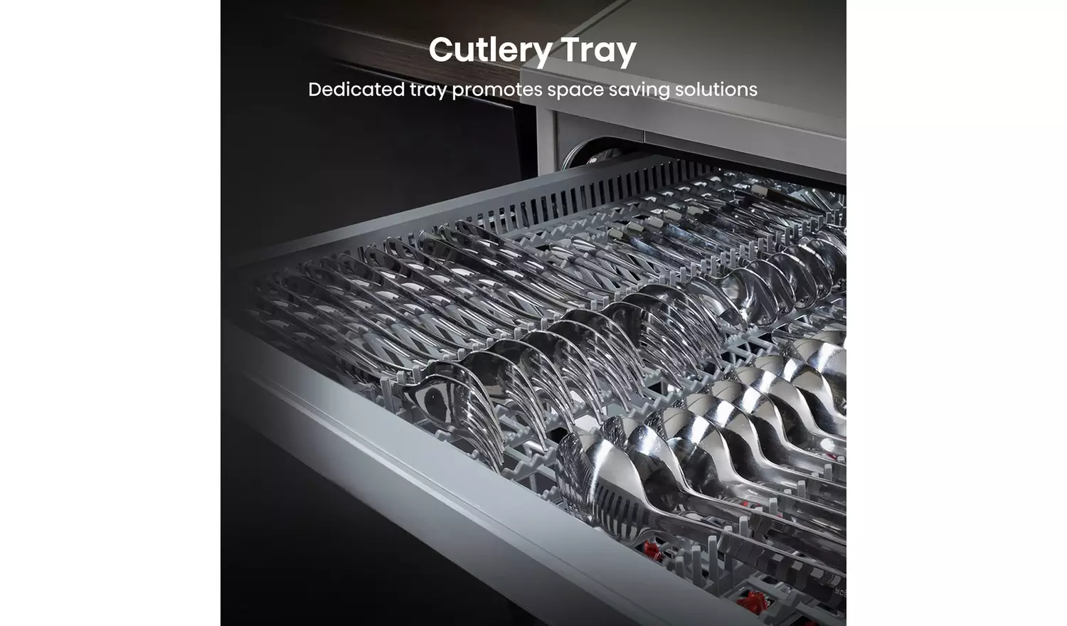 Hisense HS523E15BUK Slimline Dishwasher - Black