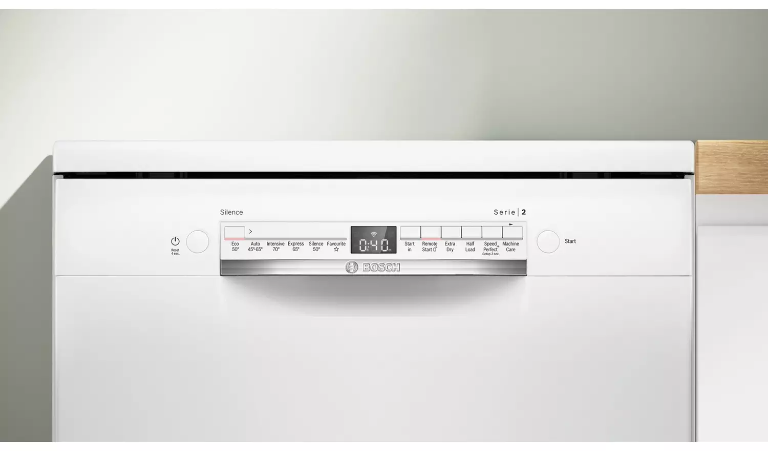 Bosch SMS2HVW67G Full Size Dishwasher - White