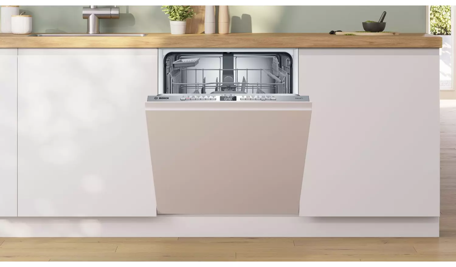 Bosch SMV4EAX23G Full Size Integrated Dishwasher - White
