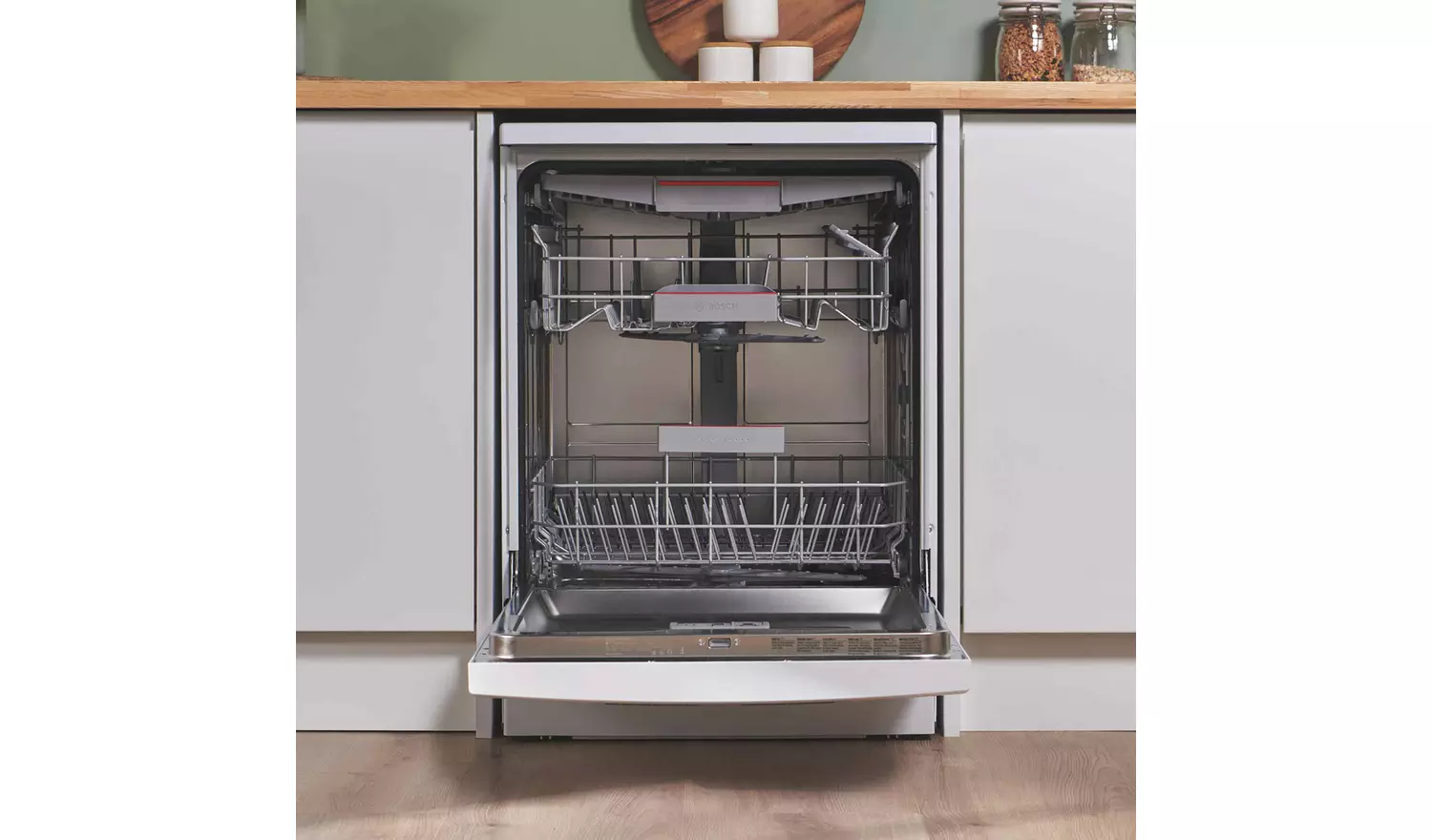 Bosch SMS6ZCW10G Full Size Dishwasher - White