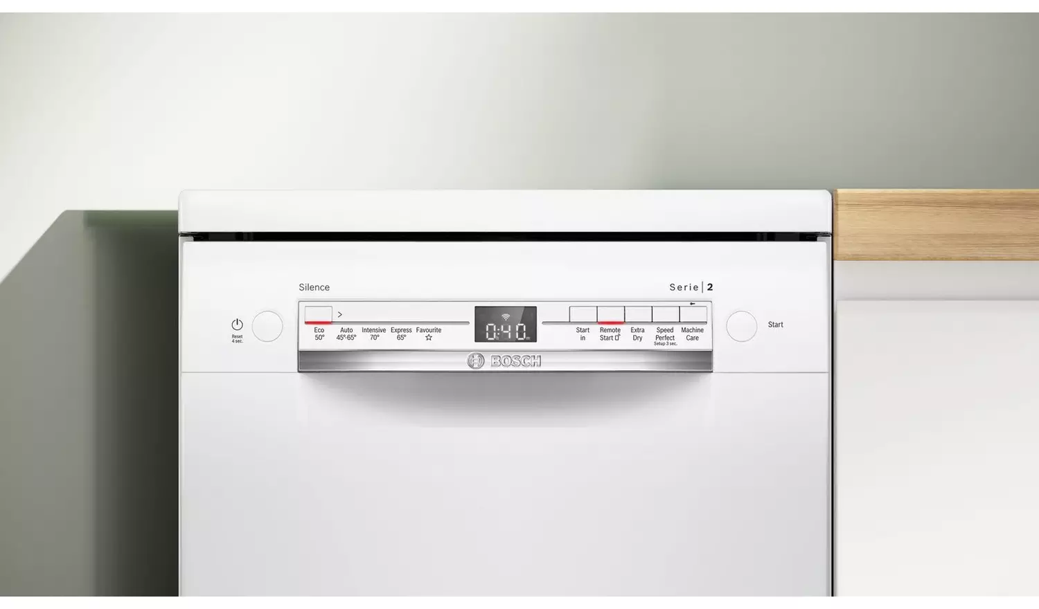 Bosch SPS2IKW01G Slimline Dishwasher - White