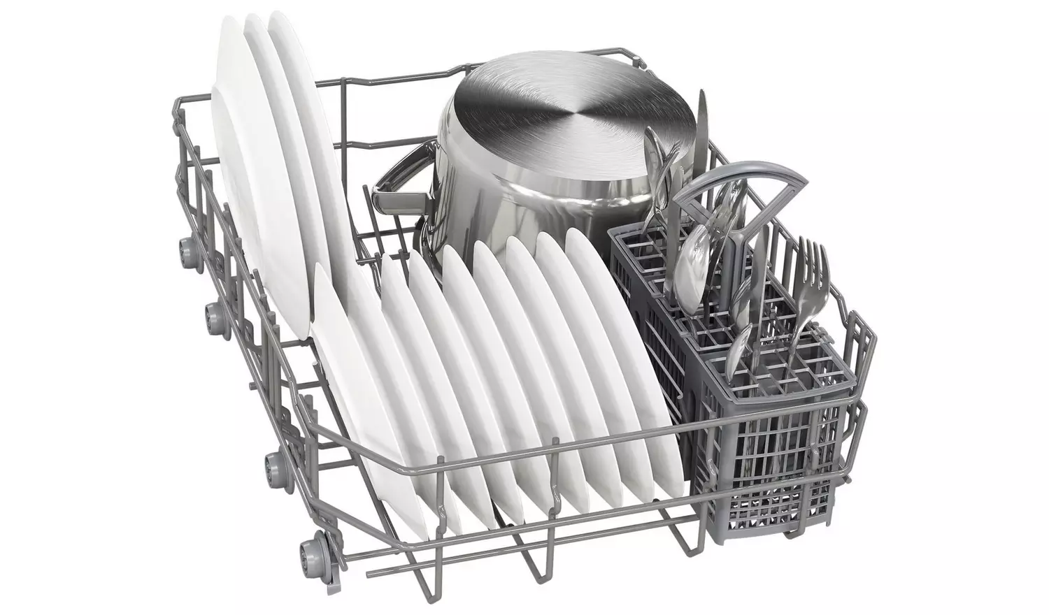 Bosch SPS2IKW01G Slimline Dishwasher - White