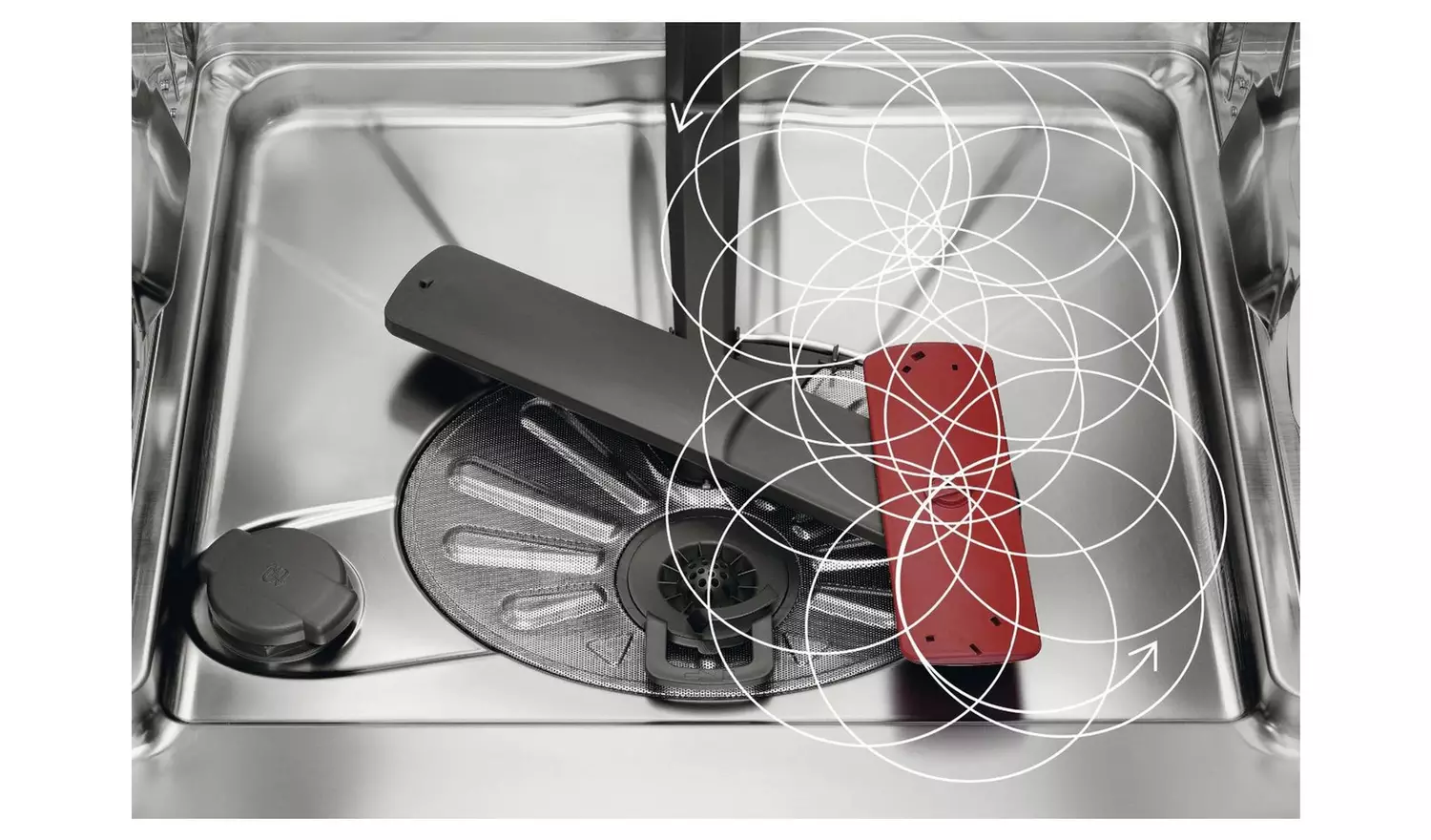 AEG FSE73507P Slimline Integrated Dishwasher - White