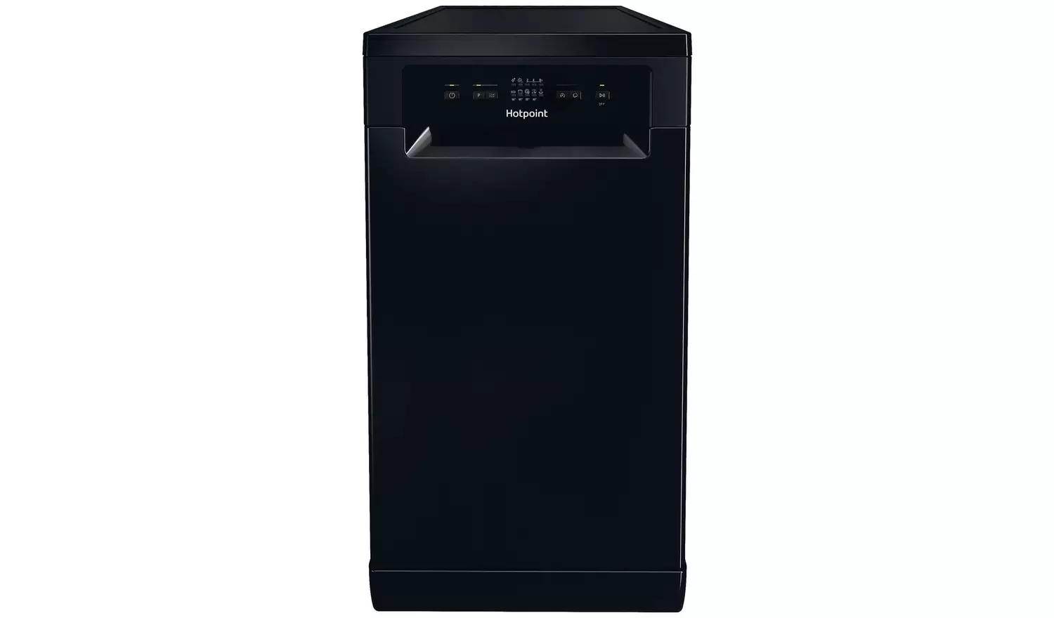 Hotpoint HP2FE10CS90BUK Slimline Dishwasher - Black