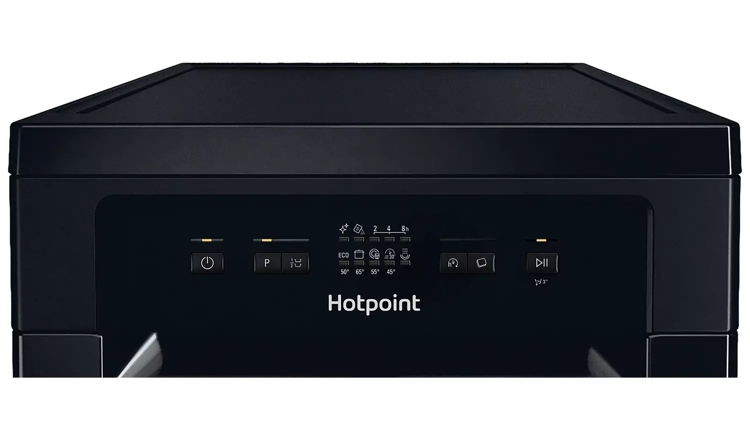 Hotpoint HP2FE10CS90BUK Slimline Dishwasher - Black