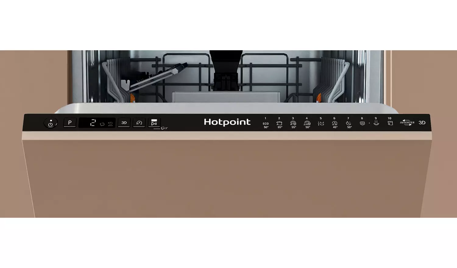 Hotpoint HP6IC11BS7LA0UK Slimline Integrated Dishwasher