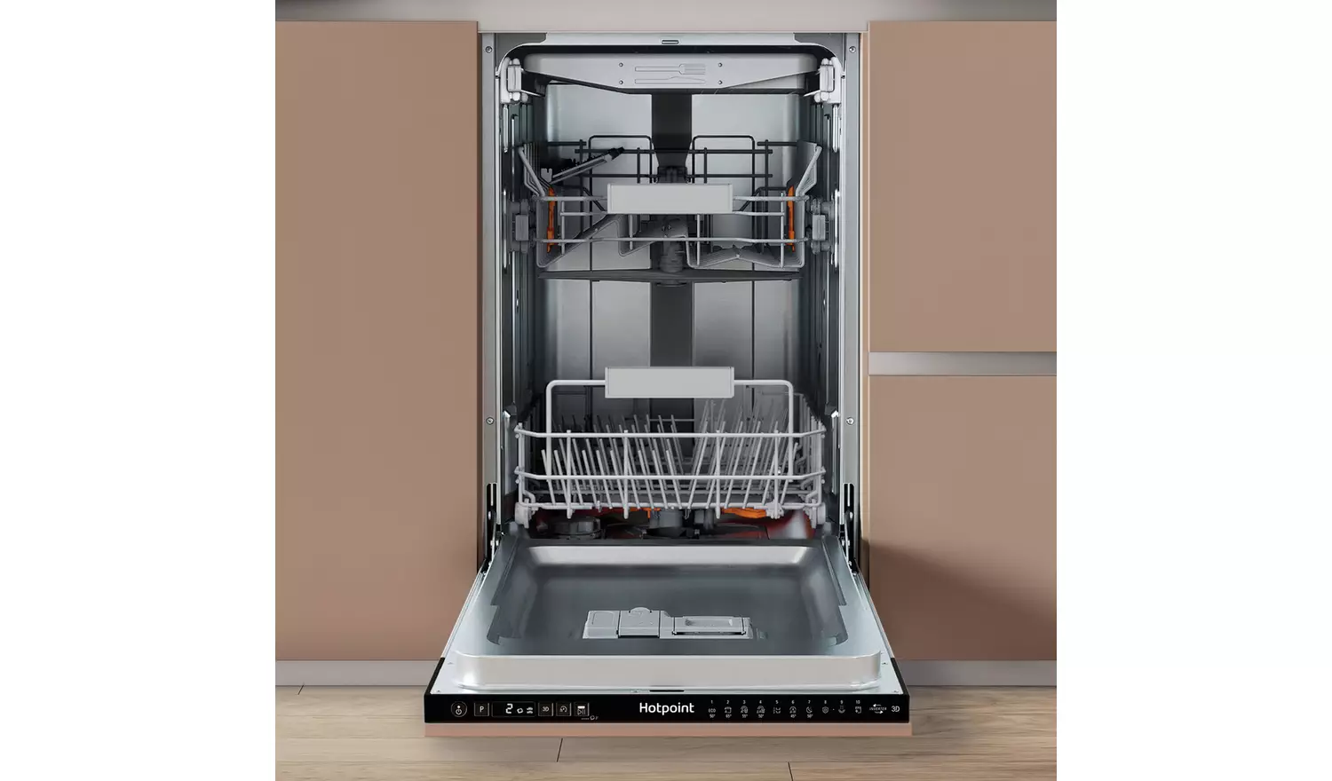Hotpoint HP6IC11BS7LA0UK Slimline Integrated Dishwasher