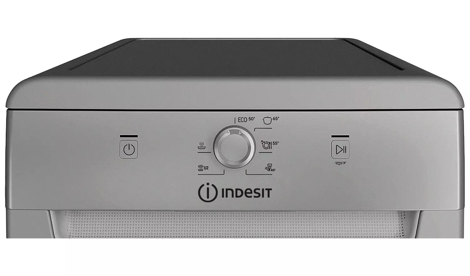 Indesit IN2FE10CS90SUK Slimline Dishwasher - Silver