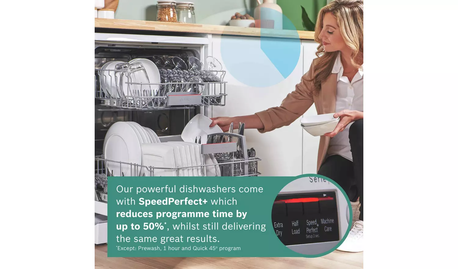 Bosch SMS4EMI06G Full Size Dishwasher