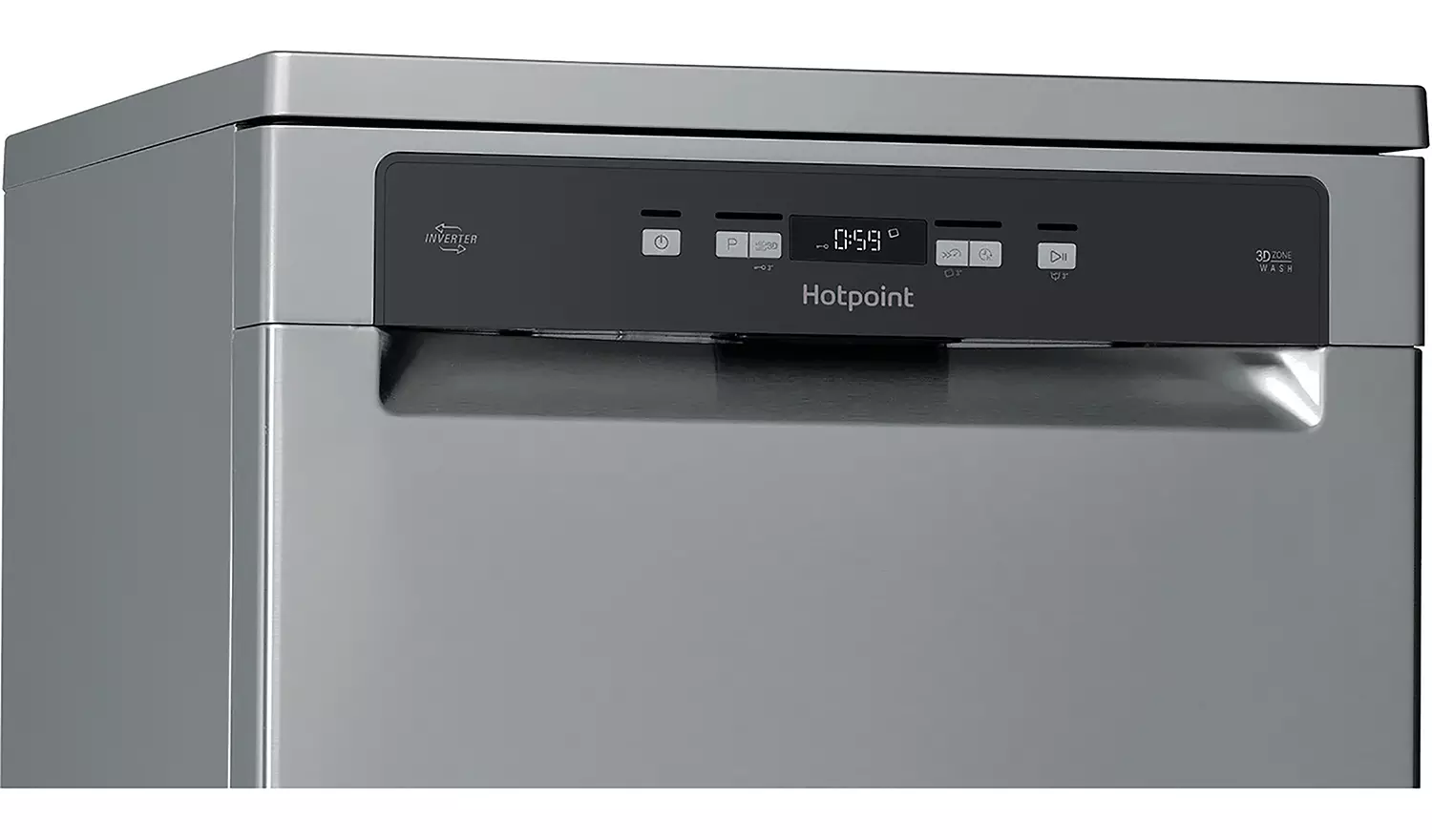Hotpoint HFC 3C26 WC X UK Full Size Dishwasher - Silver