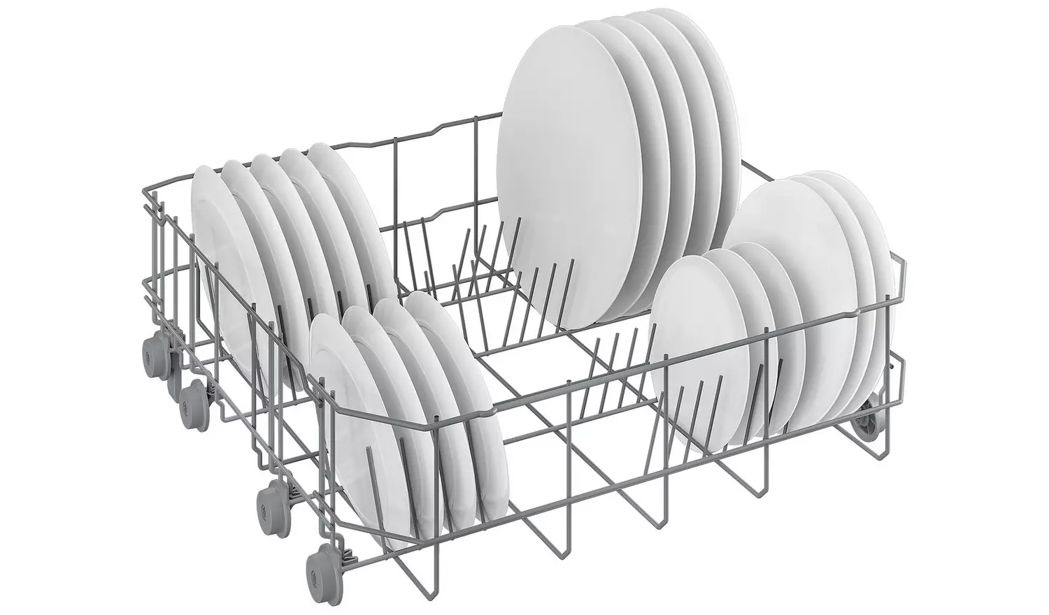 Indesit IN2FE13DT9SUK Full Size Dishwasher - Silver