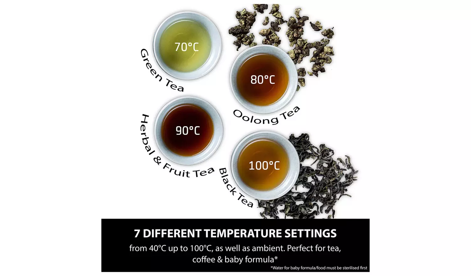 Caso Design HW550 Hot Cup Water Dispenser