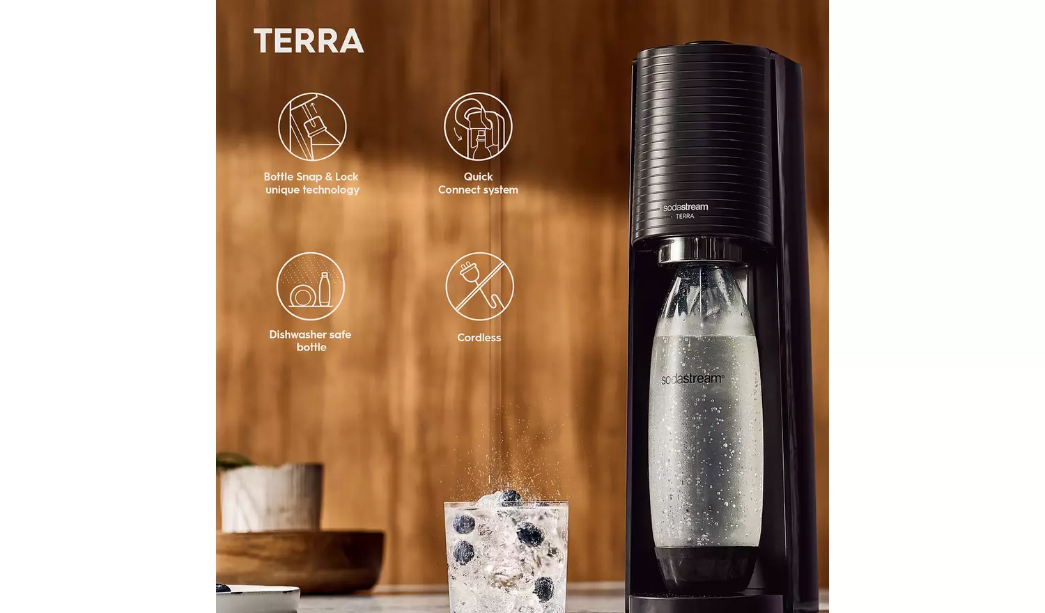 SodaStream Terra Sparkling Water Maker